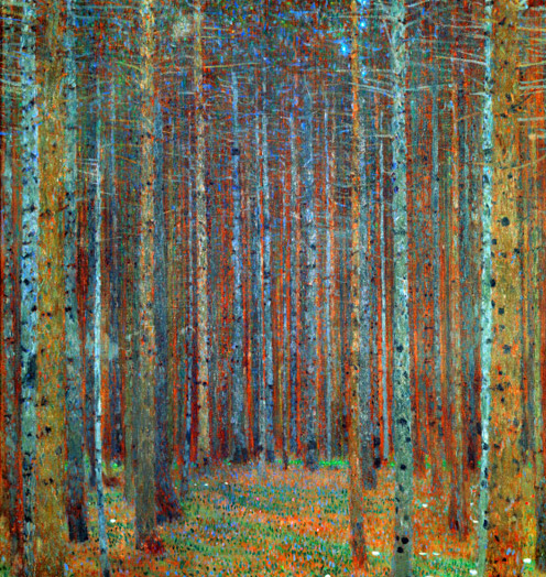 Tannenwald (Pine Forest), 1902 by Gustav Klimt